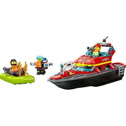 LEGO 60373 City Fire Rescue Boat