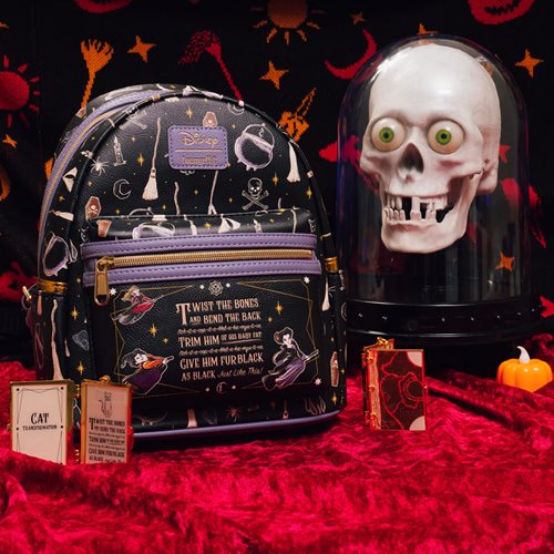 Hocus Pocus Glow-in-the-Dark Spell Mini-Backpack - Entertainment Earth Exclusive