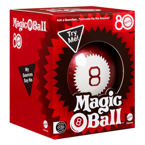 Magic 8 Ball Mattel 80th Anniversary Edition