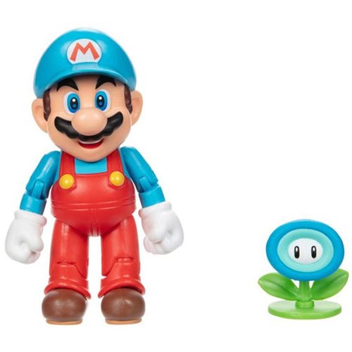 World of Nintendo Ice Mario 4-Inch Figure, Not Mint