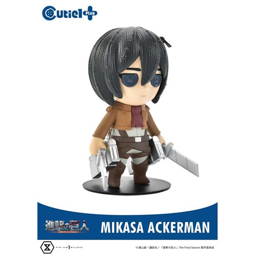 Attack on Titan Mikasa Ackerman Cutie1 Plus Vinyl Figure