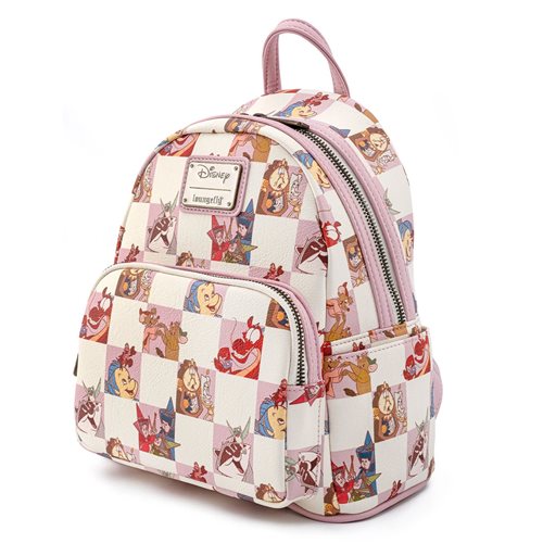 Disney Best Friends Characters Rose Checker Mini-Backpack