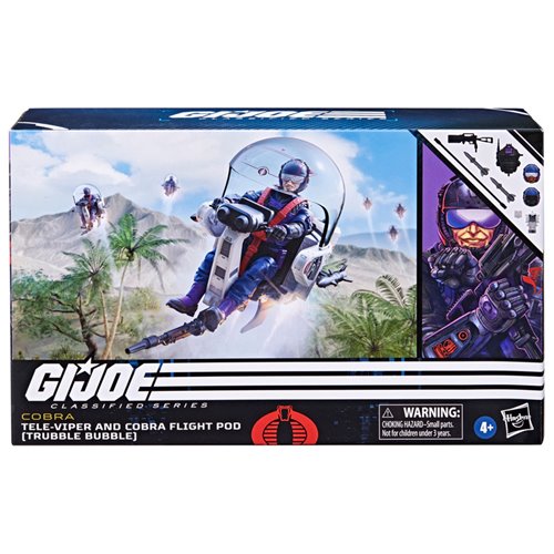 G.I. Joe Classified Series Tele-Viper & Cobra Flight Pod (Trubble Bubble) Vehicle