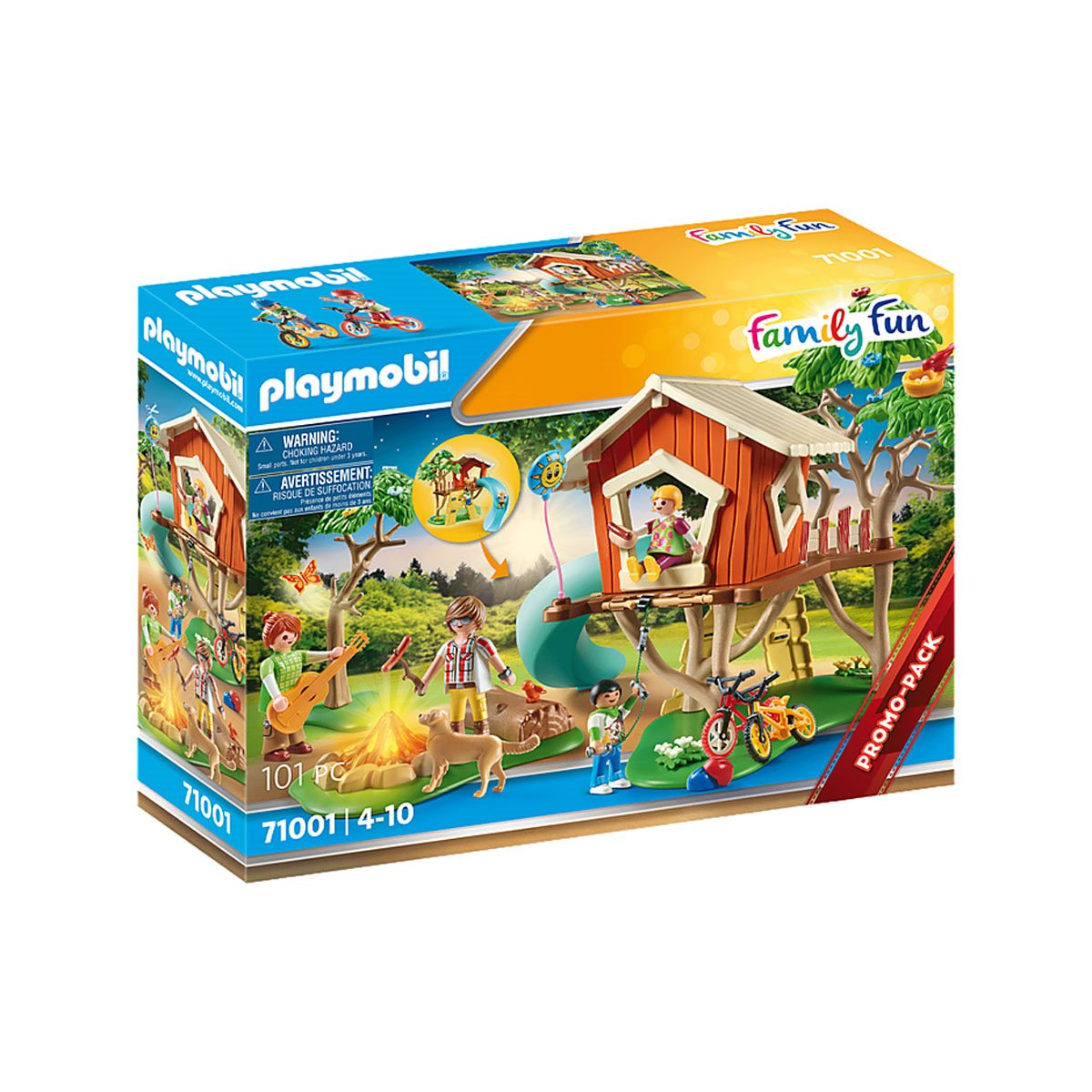 ost statsminister Udpakning Playmobil 71001 Adventure Treehouse with Slide