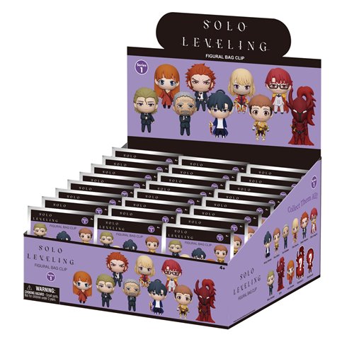 Solo Leveling 3D Foam Bag Clip Random 6-Pack