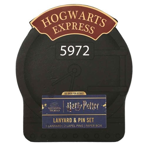 Harry Potter Hogwarts Express Pin and Lanyard Set
