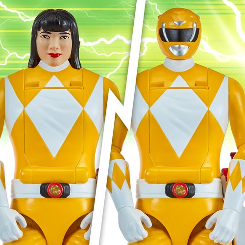Mighty Morphin Power Rangers: Re-Ignition Auto Morphin Yellow Ranger Action Figure