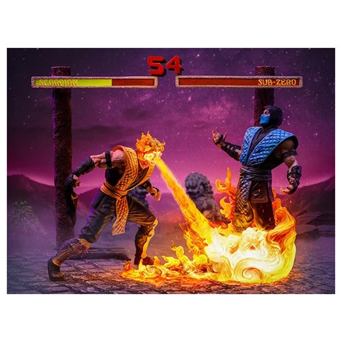 Mortal Kombat Scorpion Fatality 1:10 Deluxe Art Scale Limited Edition Statue