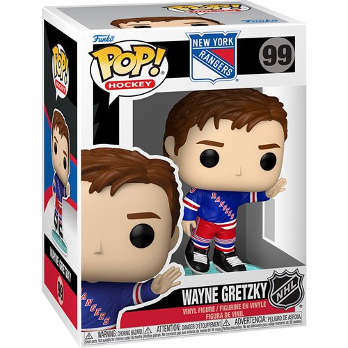 NHL Legends Wayne Gretzky New York Rangers Farewell Funko Pop! Vinyl Figure