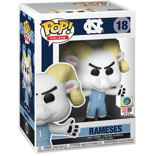 University of North Carolina Mascot Rameses Pop! Vinyl Figure