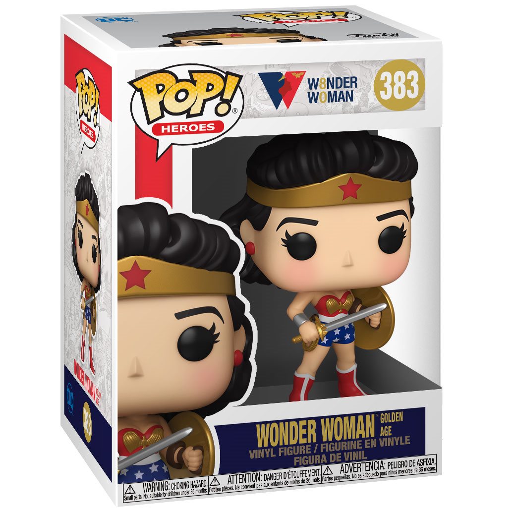Funko POP! Die Cast Wonder Woman with Sword & Shield