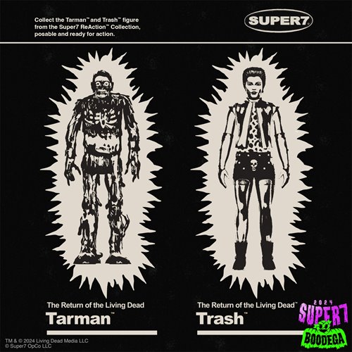 Return of the Living Dead Tarman (Monster Glow) 3 3/4-Inch ReAction Figure