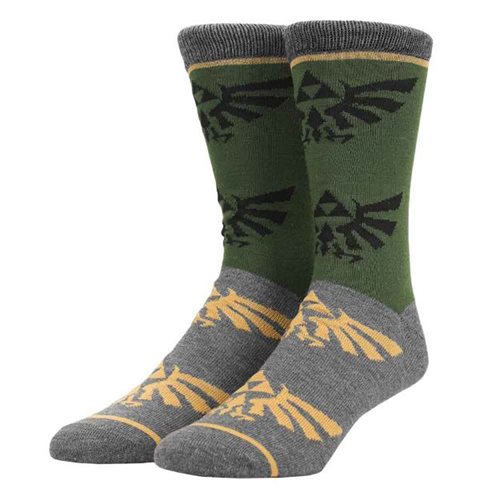 The Legend of Zelda Hyrule Crest Socks