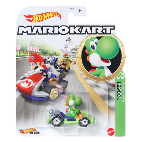 Mario Kart Hot Wheels 2024 Mix 6 Vehicle Case of 8