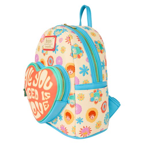 The Beatles All You Need is Love Mini-Backpack
