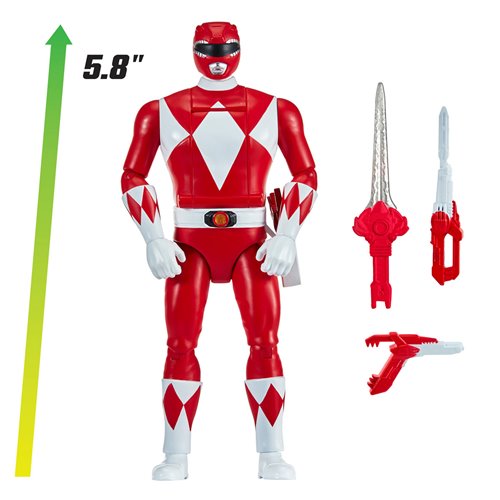 Mighty Morphin Power Rangers: Re-Ignition Auto Morphin Red Ranger Action Figure