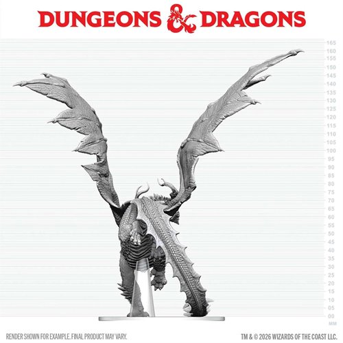 Dungeons & Dragons Nolzur's Marvelous Miniatures Adult Spirit Dragon Mini-Figure