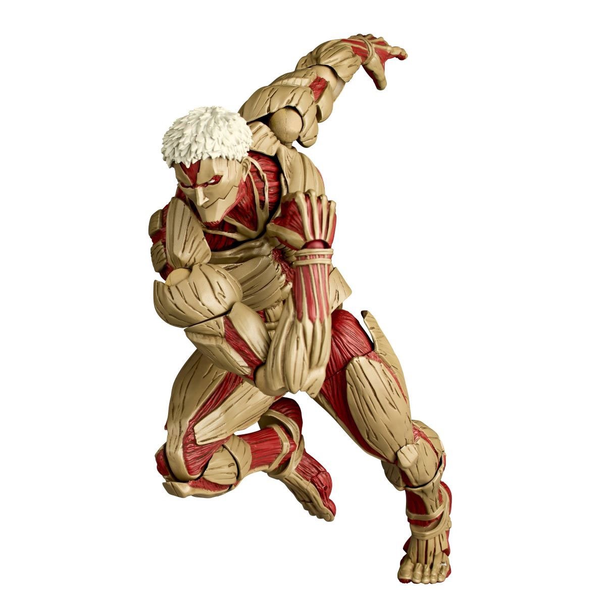 thumbnail interactive-video image 1 of Attack On Titan Armored Titan Revoltech Style Action Figure - 16cm Collectible 1 of 3