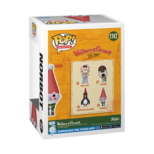 Wallace and Gromit Norbit Funko Pop! Vinyl Figure