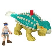 Jurassic World Imaginext Ben and Bumpy Action Figure Set