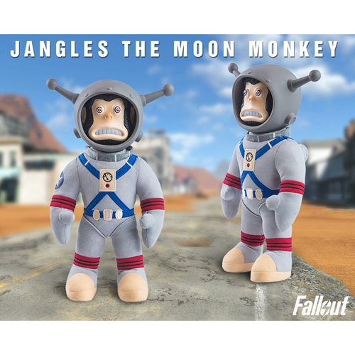 Fallout Jangles the Moon Monkey 12 1/2-Inch Tall Plush