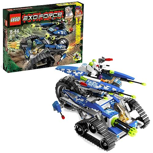 overrasket Numerisk Grav LEGO 8118 Exo-Force Hybrid Rescue Tank - Entertainment Earth