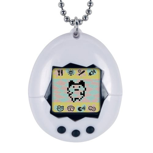 Tamagotchi Classic White with Black Electronic Game