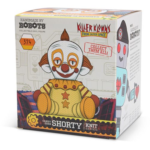 Killer Klowns from Outer Space Shorty #374 Candy Corn Handmade By Robots Vinyl Figure