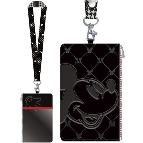 Mickey Mouse Lanyard with Passport Holder