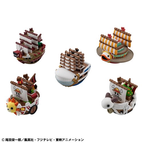 One Piece Grand Line Collection Yuracolle Series Mini-Figure Case of 6
