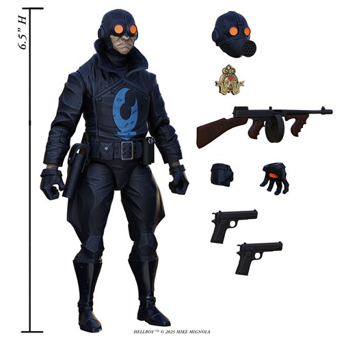 Hellboy Lobster Johnson The Iron Prometheus 1:12 Scale Wave 1