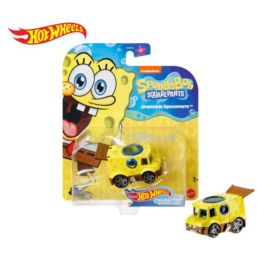 Hot Wheels Spongebob Character Car Case