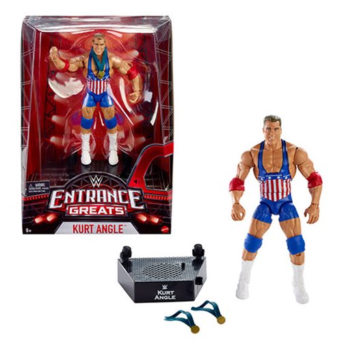 Details about   WWE Entrance Greats Kurt Angle Elite WWF Wrestling Action Figure Kid Child Toy 