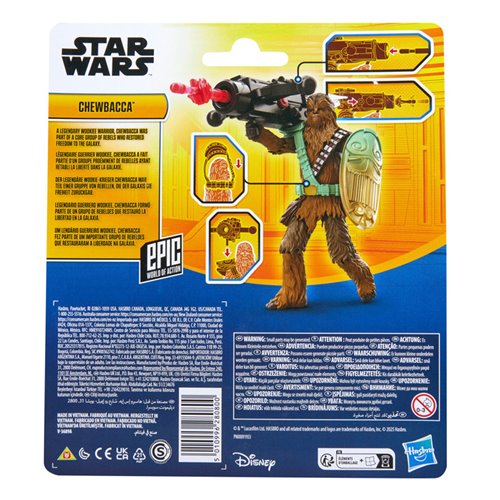 Star Wars Epic World of Action Chewbacca 4-Inch Deluxe Action Figure