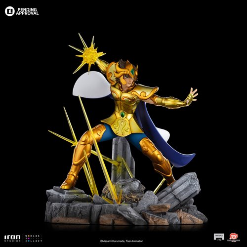 Saint Seiya Leo Aiolia 1:10 Art Scale Limited Edition Statue