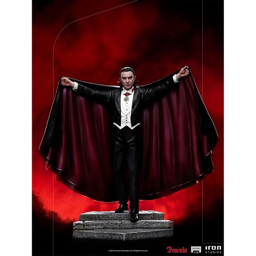 Universal Monsters Dracula Bela Lugosi Art 1:10 Scale Statue