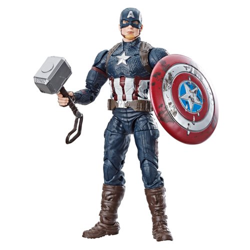 Avengers Endgame Marvel Legends Captain America Worthy  6-Inch Action Figure - Exclusive