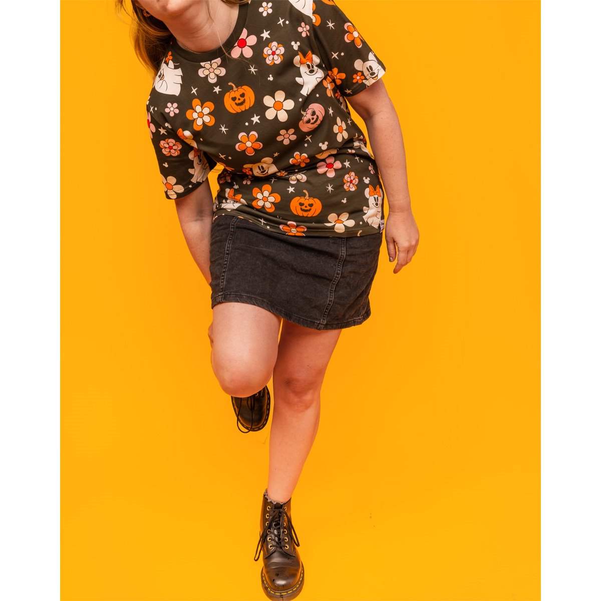 T-shirt Unisexe Everyday Is Halloween Mickey - Gildan Soft Style, Neuf Sans étiquette, Coton, Tous Motifs Disney