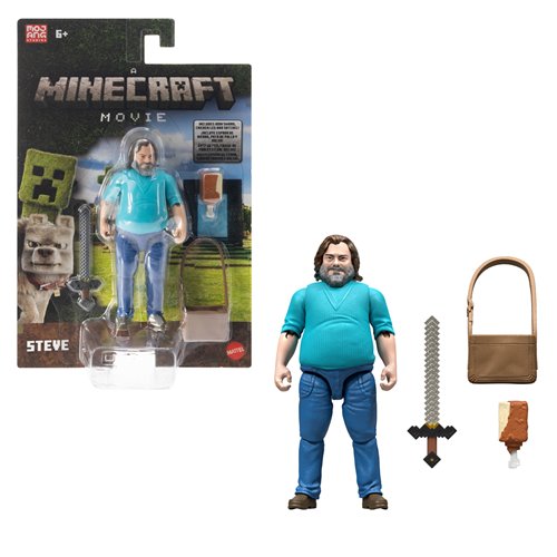 A Minecraft Movie Core Figure Case of 8
