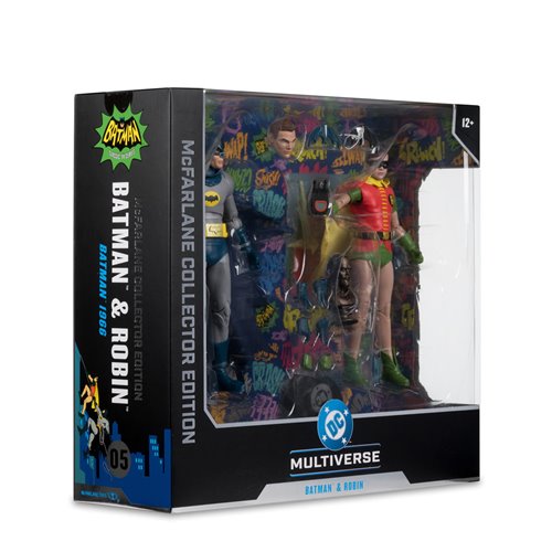 DC Multiverse Batman and Robin Batman Classic TV Series McFarlane Collector Edition #5 7-Inch Action