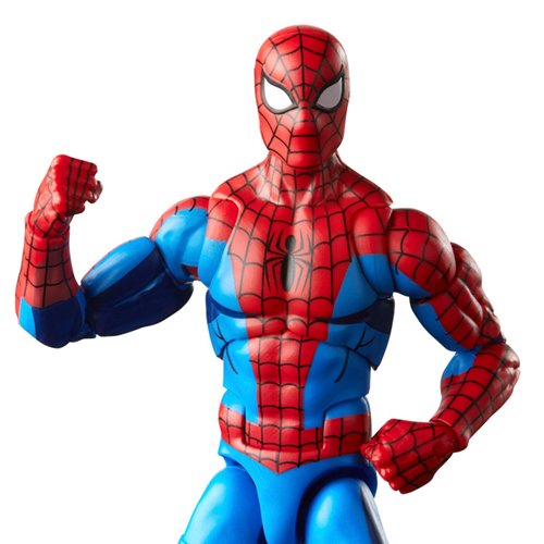 Spider-Man Retro Marvel Legends Cel Shaded Spider-Man 6-Inch Action Figure