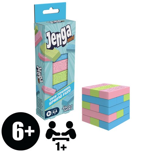 Jenga Mini Spring Edition Game