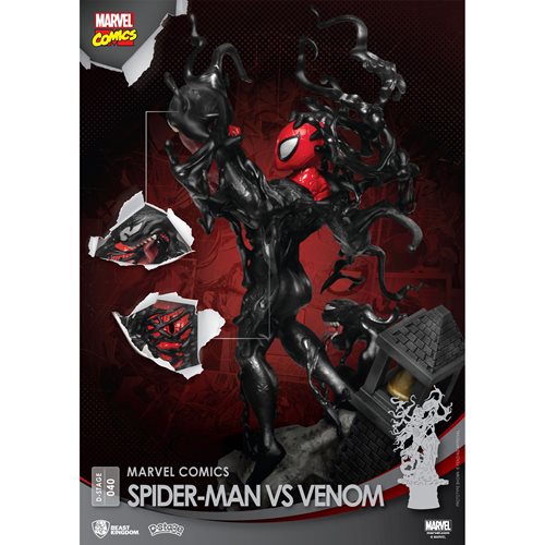 Spider-Man vs. Venom D-Stage 6-Inch Statue