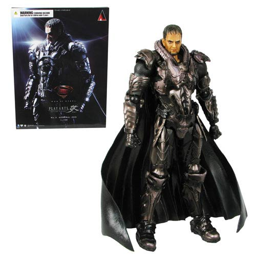 Superman-Man Of Steel 9.5" General Zod Play Arts Kai Action Figure #NEW 