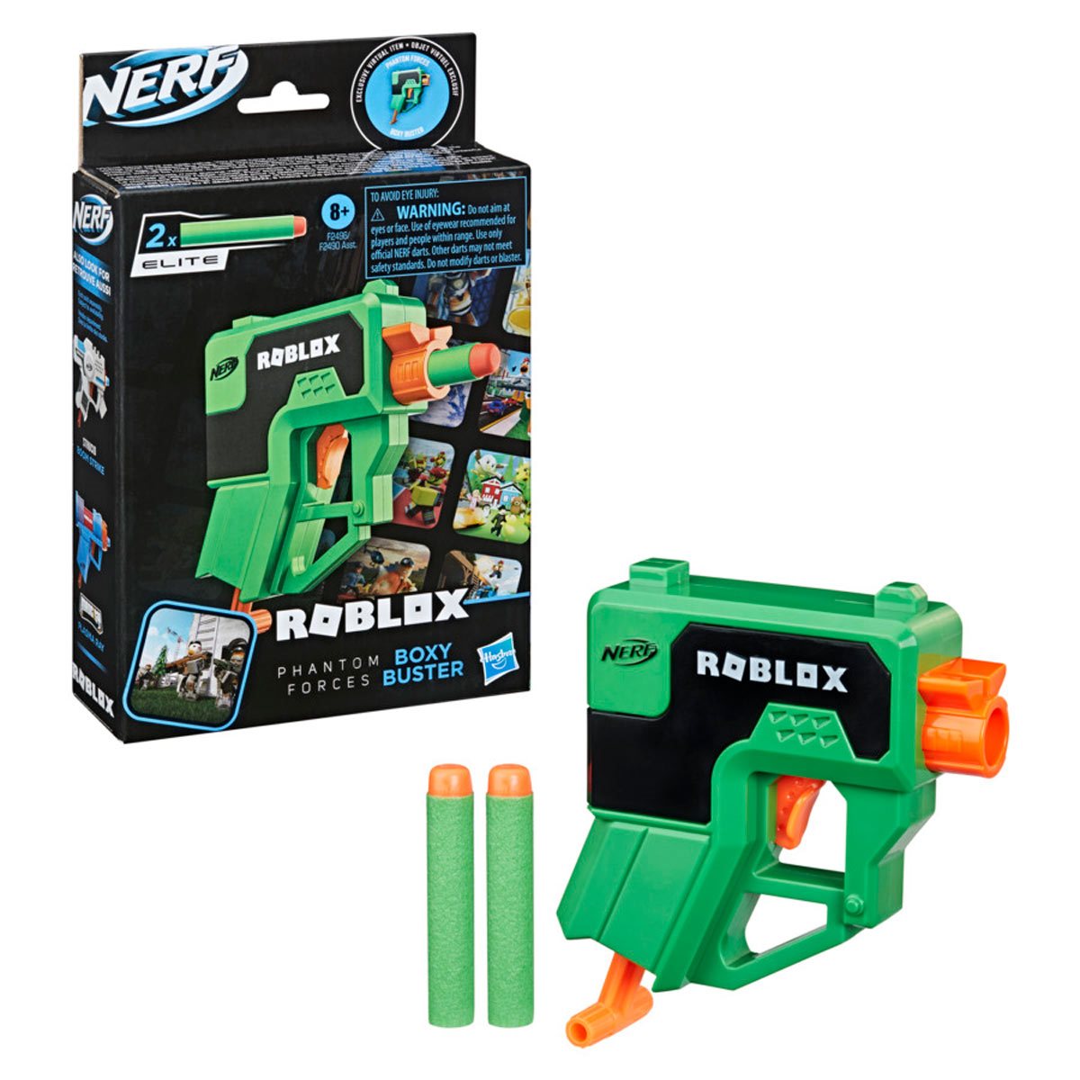 Nerf Roblox Arsenal: Pulse Laser Motorised Dart Blaster, 10 Nerf Darts