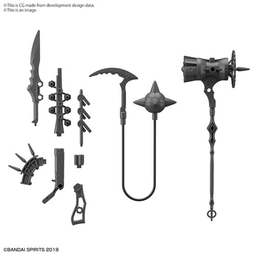 30 Minute Missions 15 Customize Combat Fantasy Accessories Model Kit