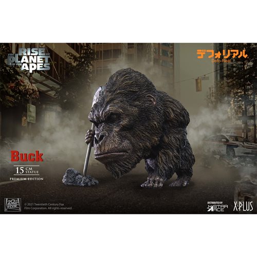 Rise of the Planet of the Apes Buck Defo Real Soft Vinyl Statue