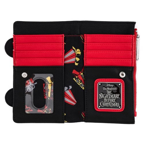 Nightmare Before Christmas Scary Teddy and Undead Duck Flap Wallet