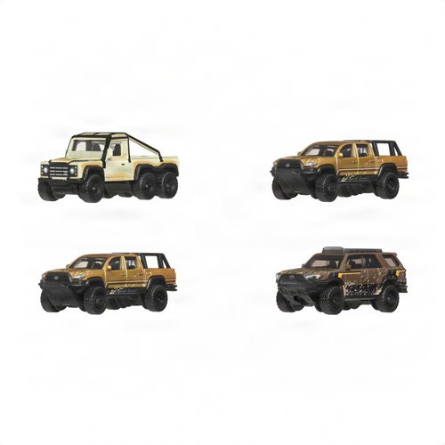 Matchbox Desert Chase Escape Vehicle 4-Pack