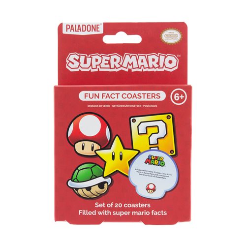 Super Mario Fact Coasters